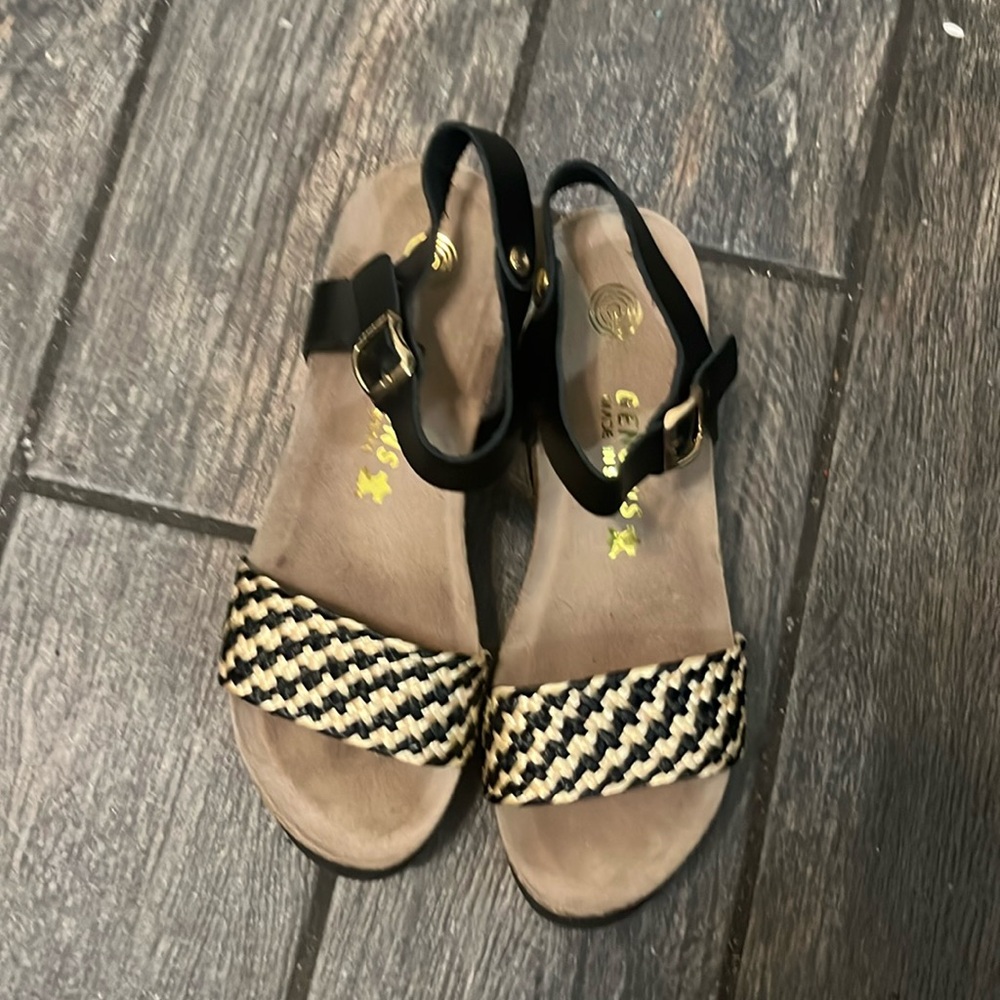Monaco Black Sandals